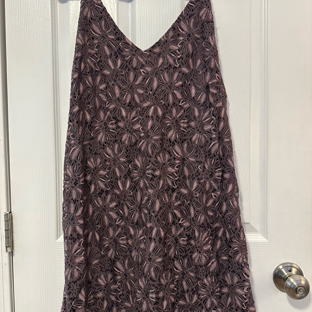 Deep Purple Chemise Dress